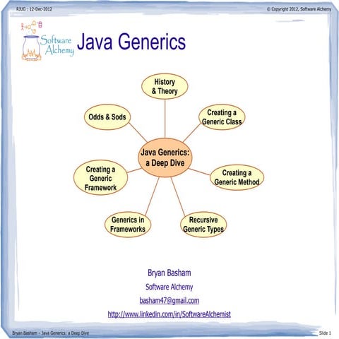 Java Generics: a deep dive | PPT