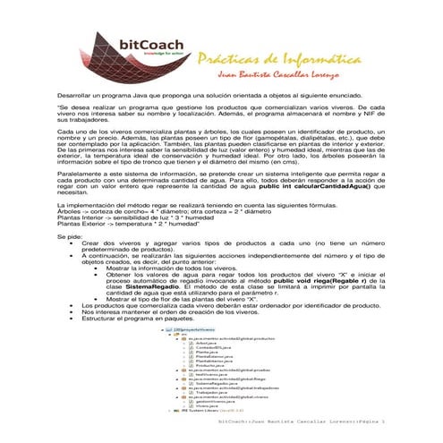 Programa Java que gestiona los productos que comercializan varios viveros