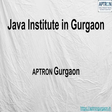 best top java Java Institute in Gurgaon.pptx
