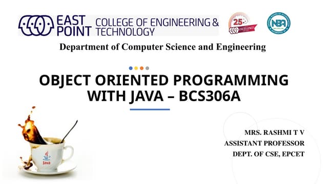 OOP with Java - Java Introduction (Basics)