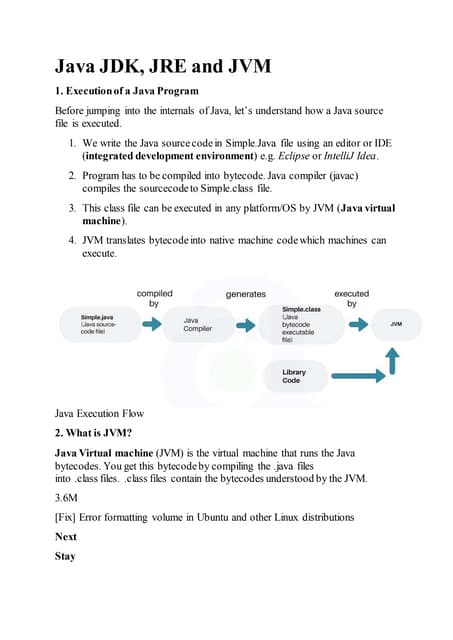 QSpiders - Jdk Jvm Jre and Jit | PPT