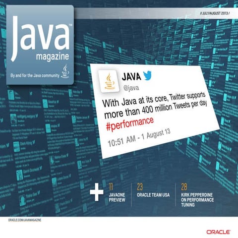 Javamagazine Julio-Agosto 2013