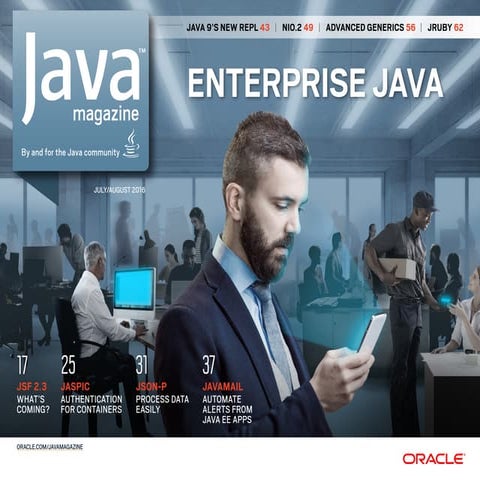 Java Magazine Enterprise  July/August 2016