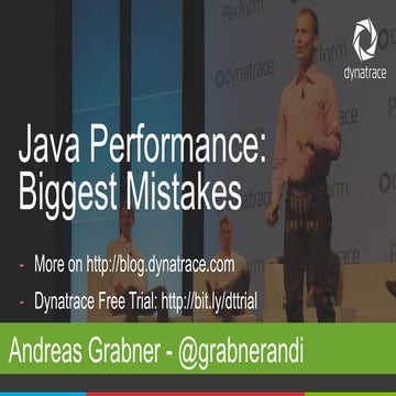 Java Performance Mistakes | PPT