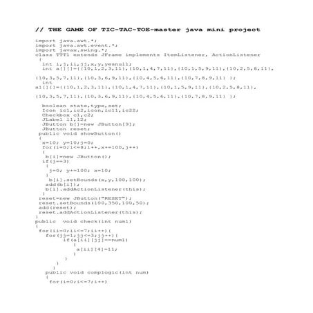 Java mini project | PDF