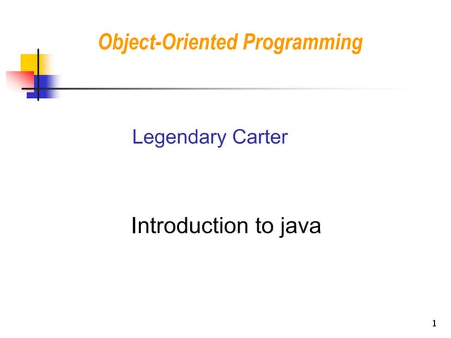 Classes, objects in JAVA