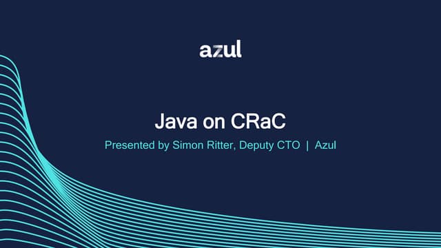 Java On CRaC