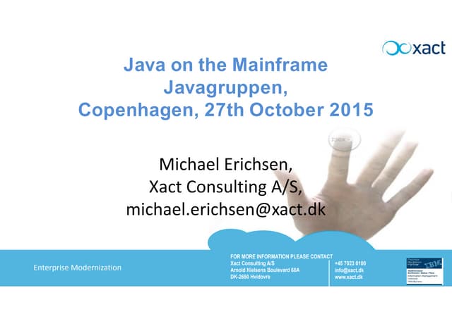 Java on the Mainframe