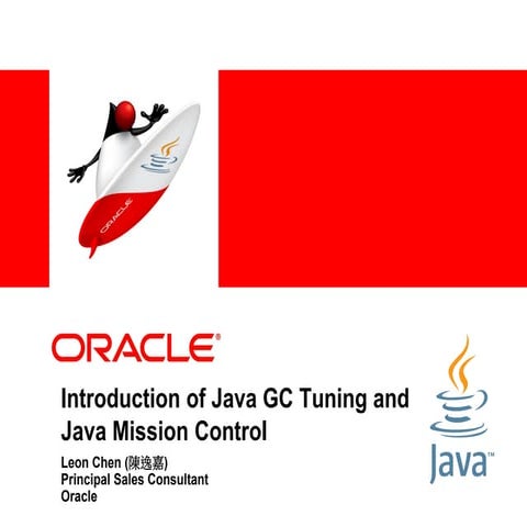 Introduction of Java GC Tuning and Java Java Mission Control | PPT