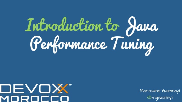 Java Performance Tuning And Optimization – Leo Löwchen