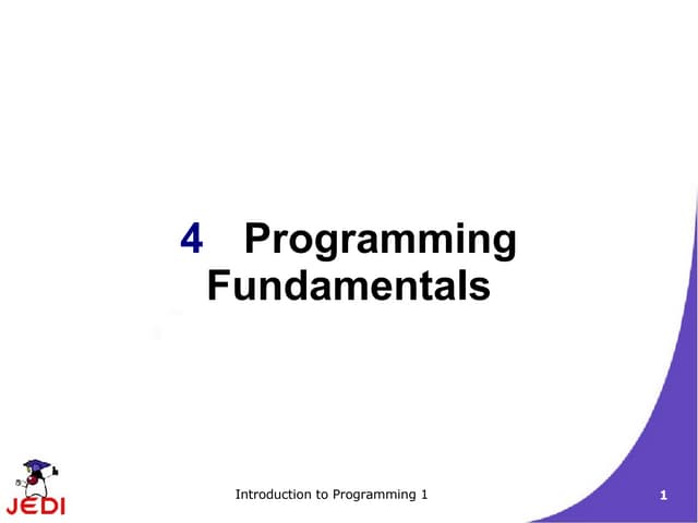 Javaprogbasics