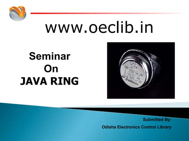 Java ring | PPT