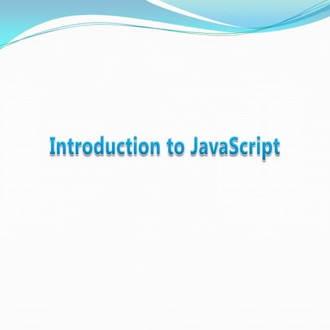 Java script | PPT