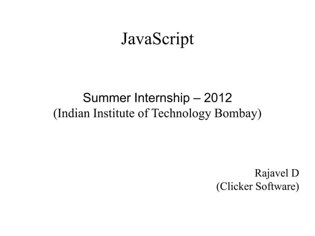 Javascript