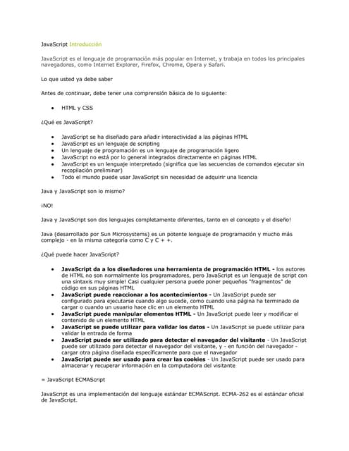 Java script
