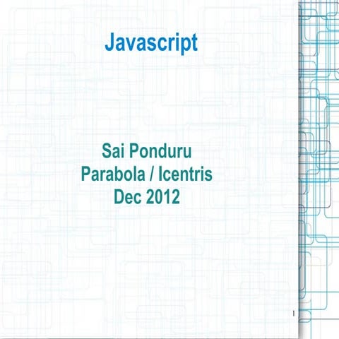 Javascript | PPT