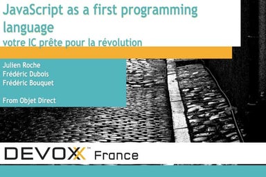 Javascript as a first programming language : votre IC prête pour la révolution !