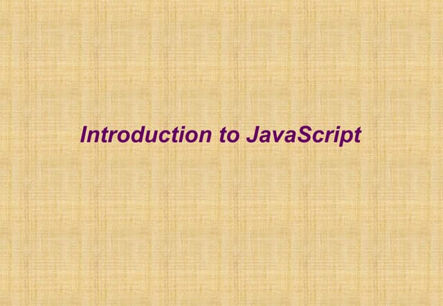 Javascript