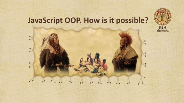 OOP in JavaScript - Presentation by Eugene Kalosha