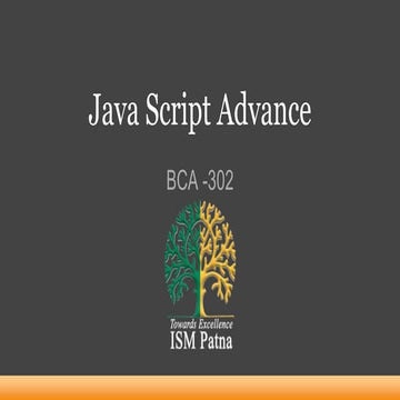 Java script Advance | PPT