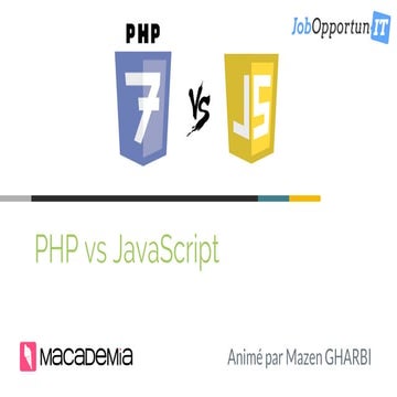 PHP vs JavaScript | PPT