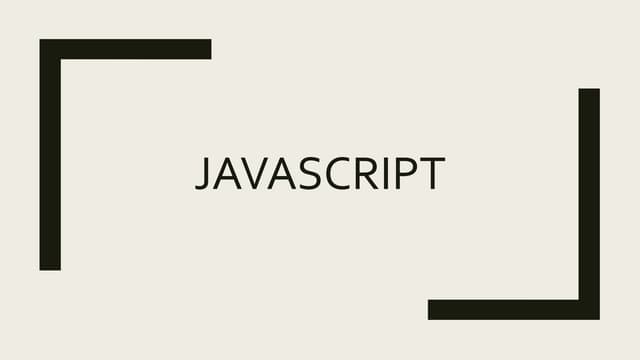 Javascript 01 (js)