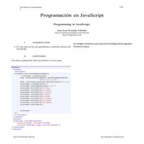 Java script ejemplos | PDF