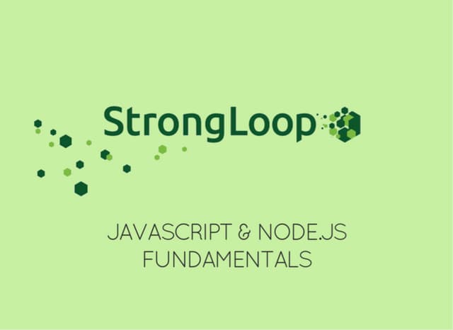 JavaScript and Node.js Fundamentals