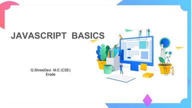 Javascript basics