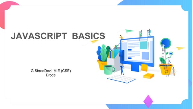 Javascript basics | PDF