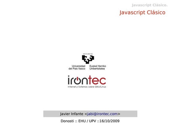 Javascript Clásico