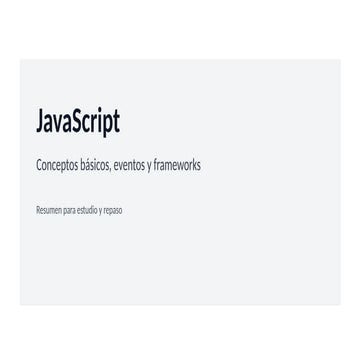 Función eventos en JavaScript | PPTX