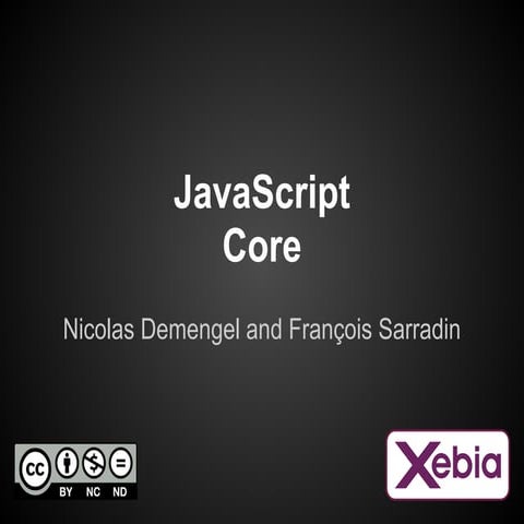 JavaScript Core | PPT