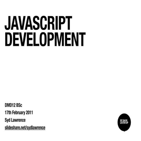 Javascript Development