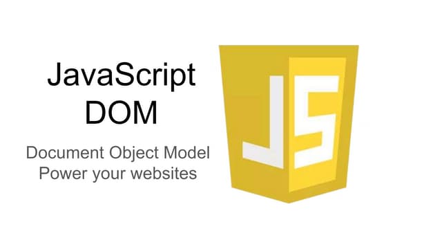 Javascript Dom Dynamic Interactive Code Ppt Javascript Dom Dynamic Interactive Code Ppt