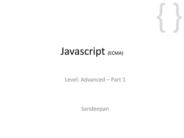 Javascript | PPT