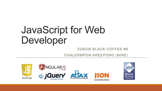 Java script for web developer