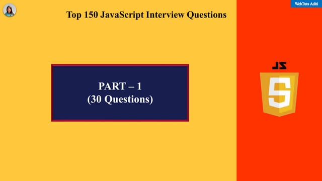 JavaScript Interview Questions Part - 1.pdf