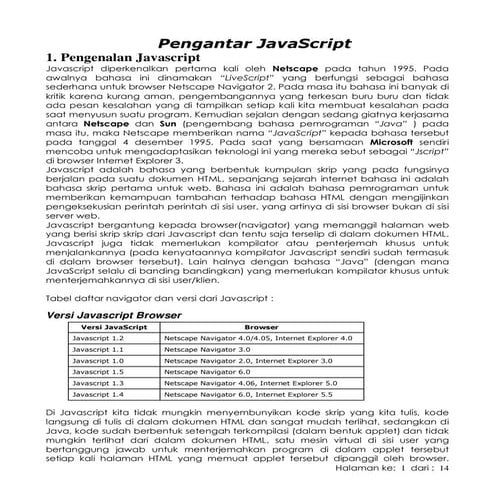 Java script modul | PDF