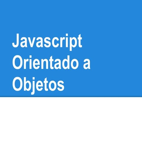 Javascript OOP
