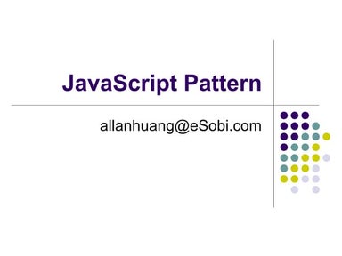 Java Script Patterns