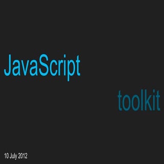 JavaScript Toolkit