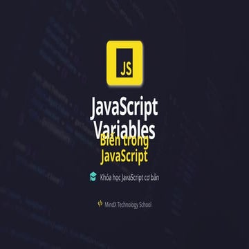 Comprehensive Introduction to JavaScript Variables and Modern Practices ...