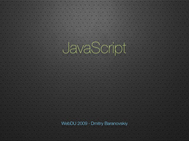 Java Script Workshop