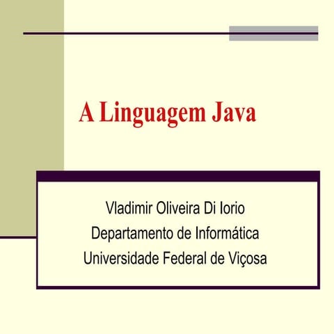JavaSemanaInfo.ppt java logica de programacao | PPT