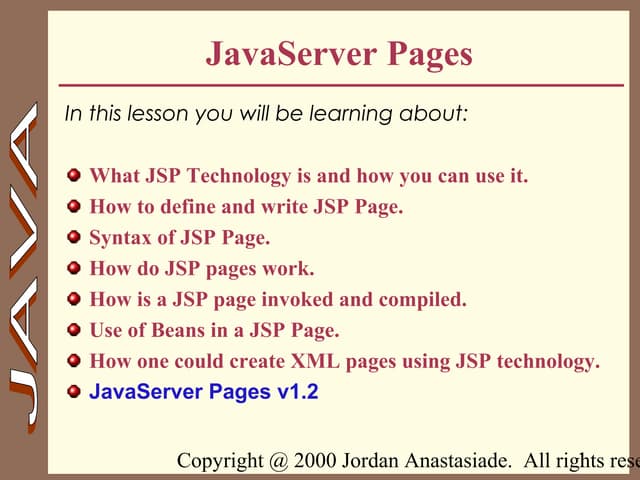 Java serverpages