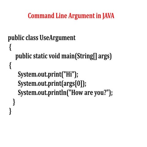 Java simple programs | PPT