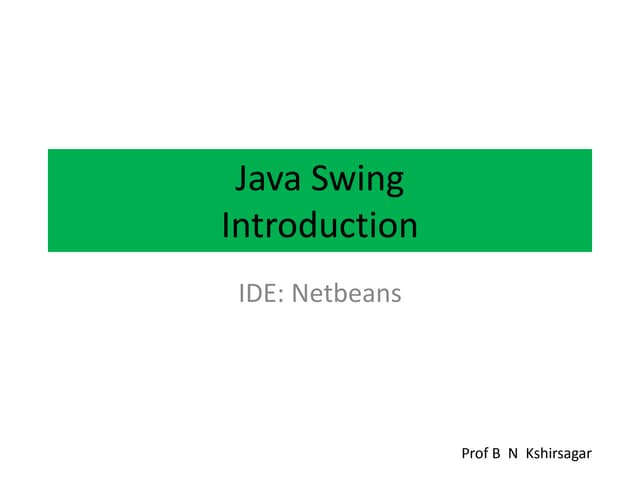 Java swing