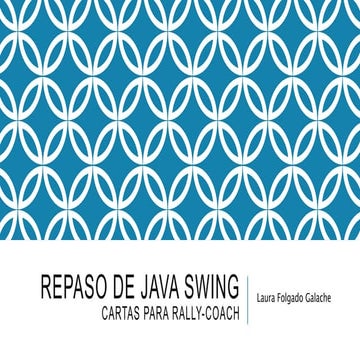 Repaso de Java Swing usando Rally-Coach