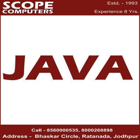 JAVA Training and Institute syllabus.pdf